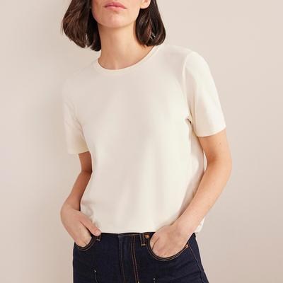 Yellow Cotton Dyed Crew T-Shirt