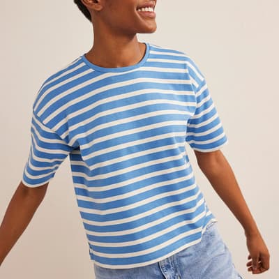 Blue Stripe Heavyweight Breton T-Shirt