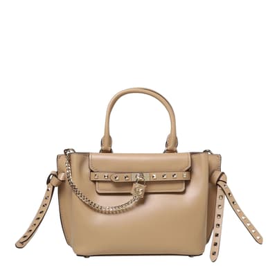 Camel Hamilton Legacy Small Belted Satchel