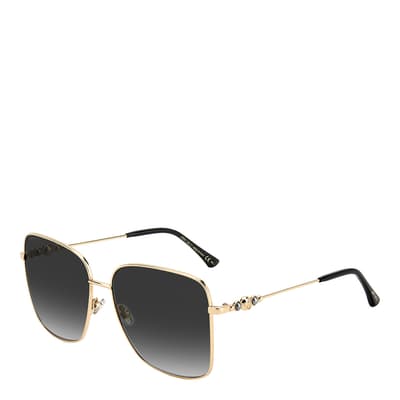 Black Gold Square Sunglasses