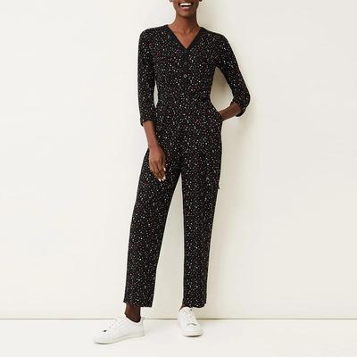 Black Anglia Spot Jumpsuit