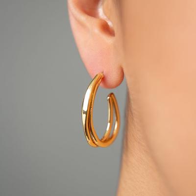 Gold Hoop Earrings