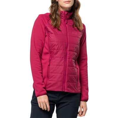 Pink Bergland Hybrid Weather Resist Jacket