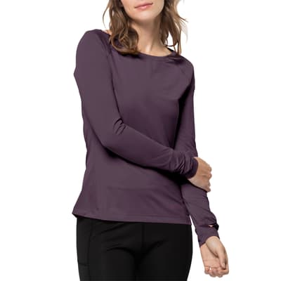 Purple Tasman Long Sleeved Functional Shirt