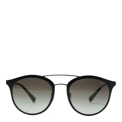 Unisex Black Prada Sunglasses 56mm