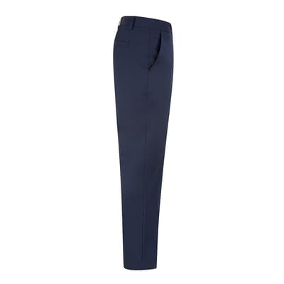 Navy Performance Tech Stretch Trousers