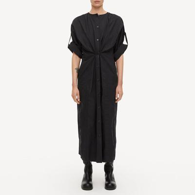 Black Annielle Maxi Cotton Dress