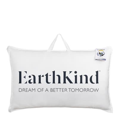 Earthkind Feather & Down Pillow, Medium Support, 2 Pack