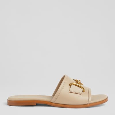 Taupe Piper Flat Sandals