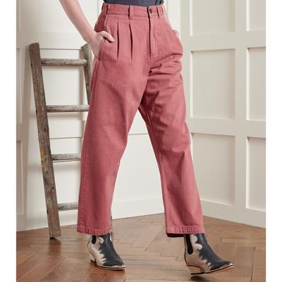 Pink Limited Edition Pleated Trousers