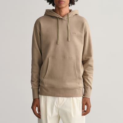 Taupe Icon Cotton Hoodie