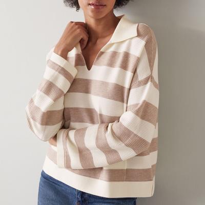 Beige Stripe Karrie Jumper