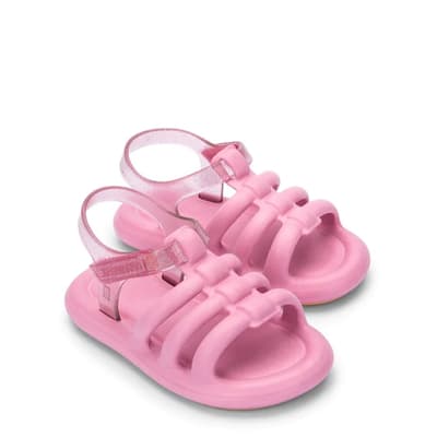 Mini Pink Freesherman Velcro Sandals
