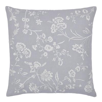 Aria 45x45cm Feather Cushion, Silver