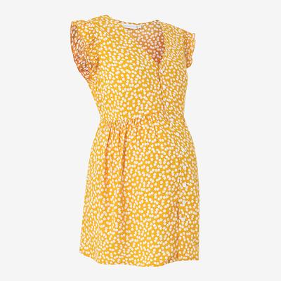 Yellow Ditsy Maternity Blouse