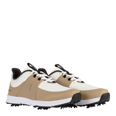 Desert Sand The Linda Ladies Spiked Golf Shoes