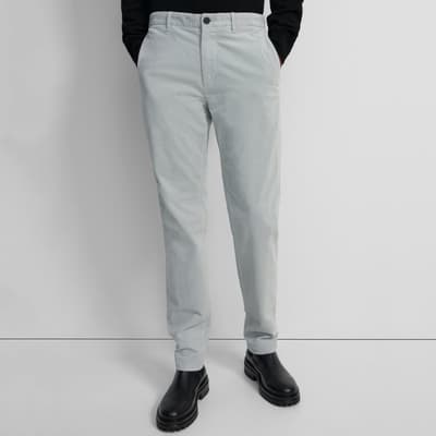 Grey Zaine Cord Trousers