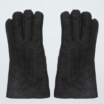 Black Shearling Gloves