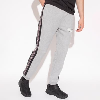 Grey Bounss Branded Cotton Joggers