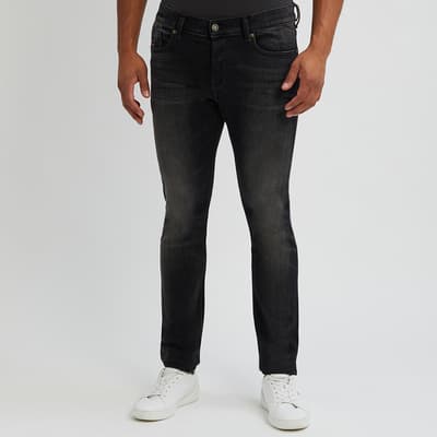 Black Tepphar Skinny Jeans