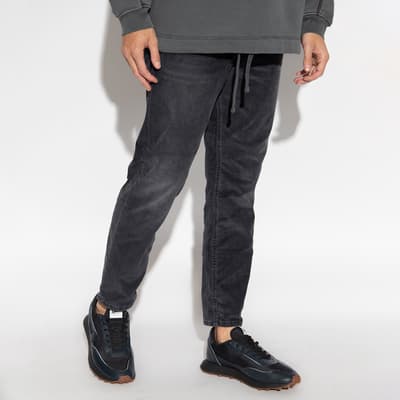 Black 2005 D-Fining Ribbed Trousers