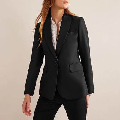 Black Tailored Suit Blazer