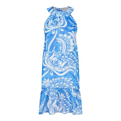Sarina Mini Dress Aegean Blue