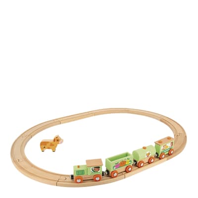 Story Farm Train With Tracks