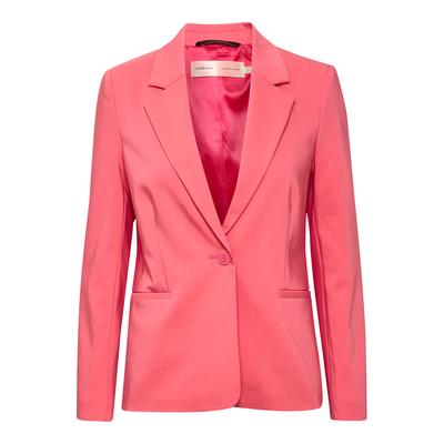 Coral Zella Cotton Blend Blazer