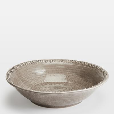 Grey Hillcrest Serving Bowl