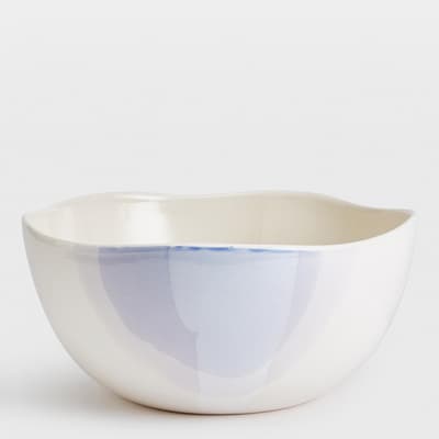 Large Blue Delano Serve Bowl