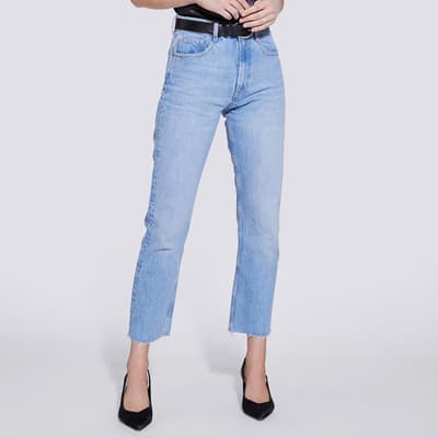 Light Blue Hypnosis Cropped Jeans