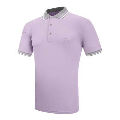 Lavender ProQuip Contrast Polo Shirt