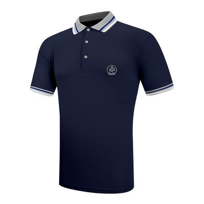 Navy ProQuip Contrast Polo Shirt