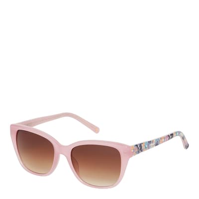 Women's Brown & Pink Joules Sunglasses
