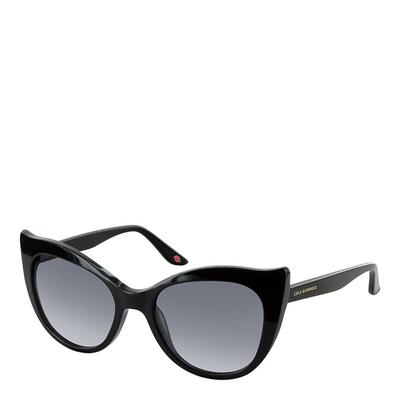 Women's Black Lulu Guiness Sunglasses 57mm