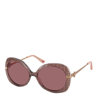 Women's Pink Lulu Guiness Sunglasses 57mm