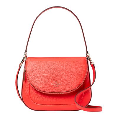 Geranium Leila Medium Flap Shoulder Bag 