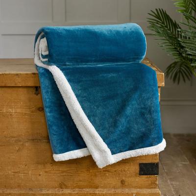 Blackbrook  125x150cm Throw, Petrol