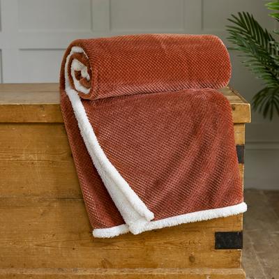 Penzance 130x150cm Throw, Cinnamon