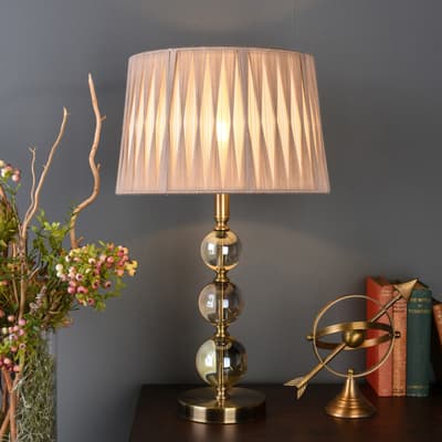 Selby Grand Large Table Lamp Base, Brass