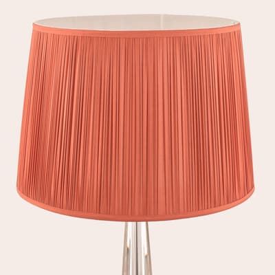 Hemsley 12" Pleated Shade, Red