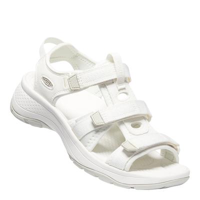 Women's White Astoria West Open Toe Sandals