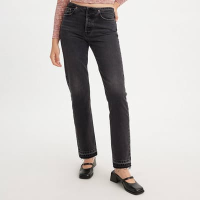 Black 501® Straight Jeans