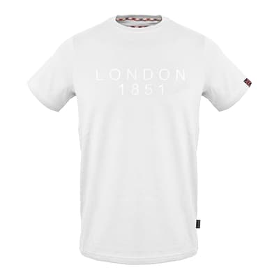 White London Logo Cotton T-Shirt