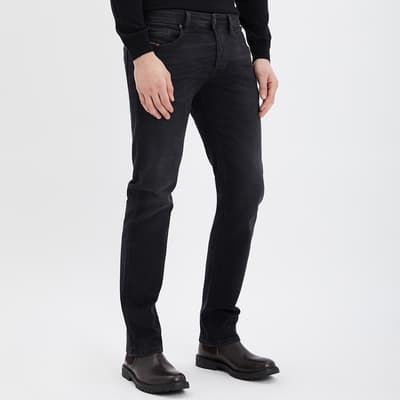 Black Safado Straight Stretch Jeans
