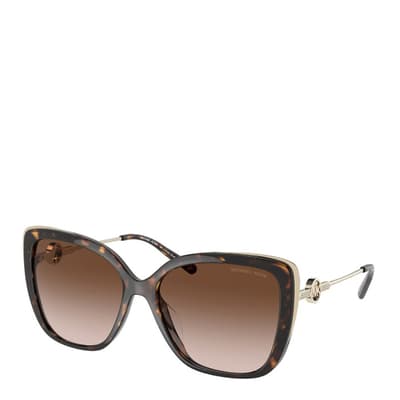 Women's Brown Michael Kors Sunglasses 56mm