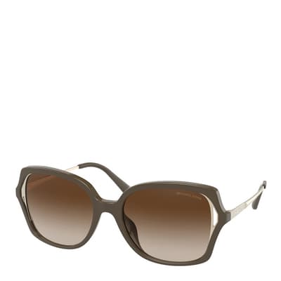 Women's Brown Michael Kors Sunglasses 55mm