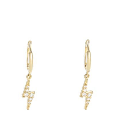 Yellow Gold Eclair Earring Yellow Gold