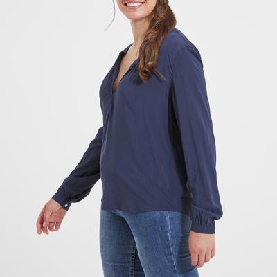 Navy Chloe Blouse